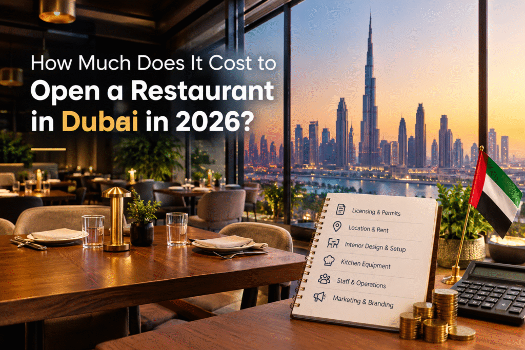 How Much Does It Cost to Open a Restaurant in Dubai in 2026?