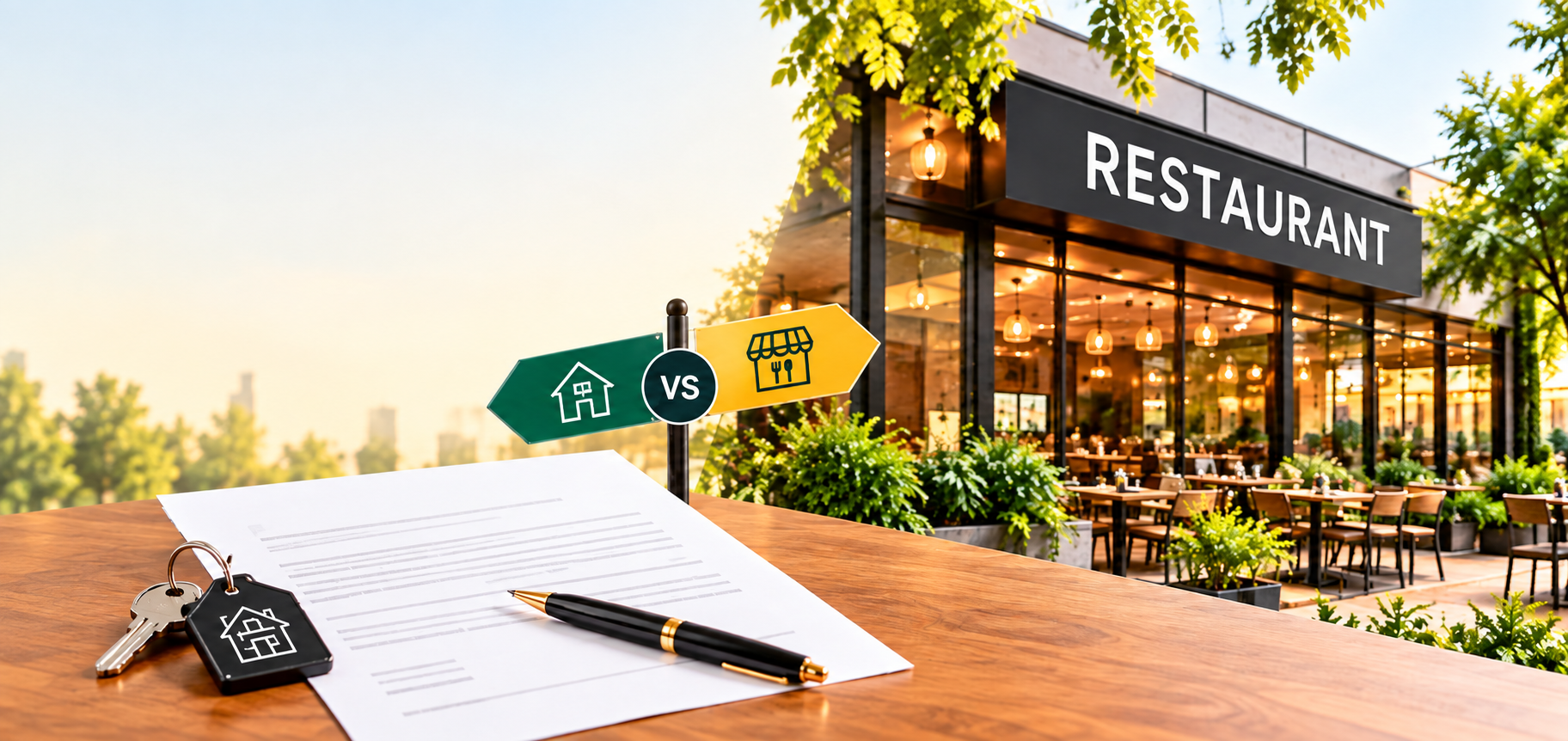 Restaurant Lease vs Buying Commercial Property: Which Is Better in India?