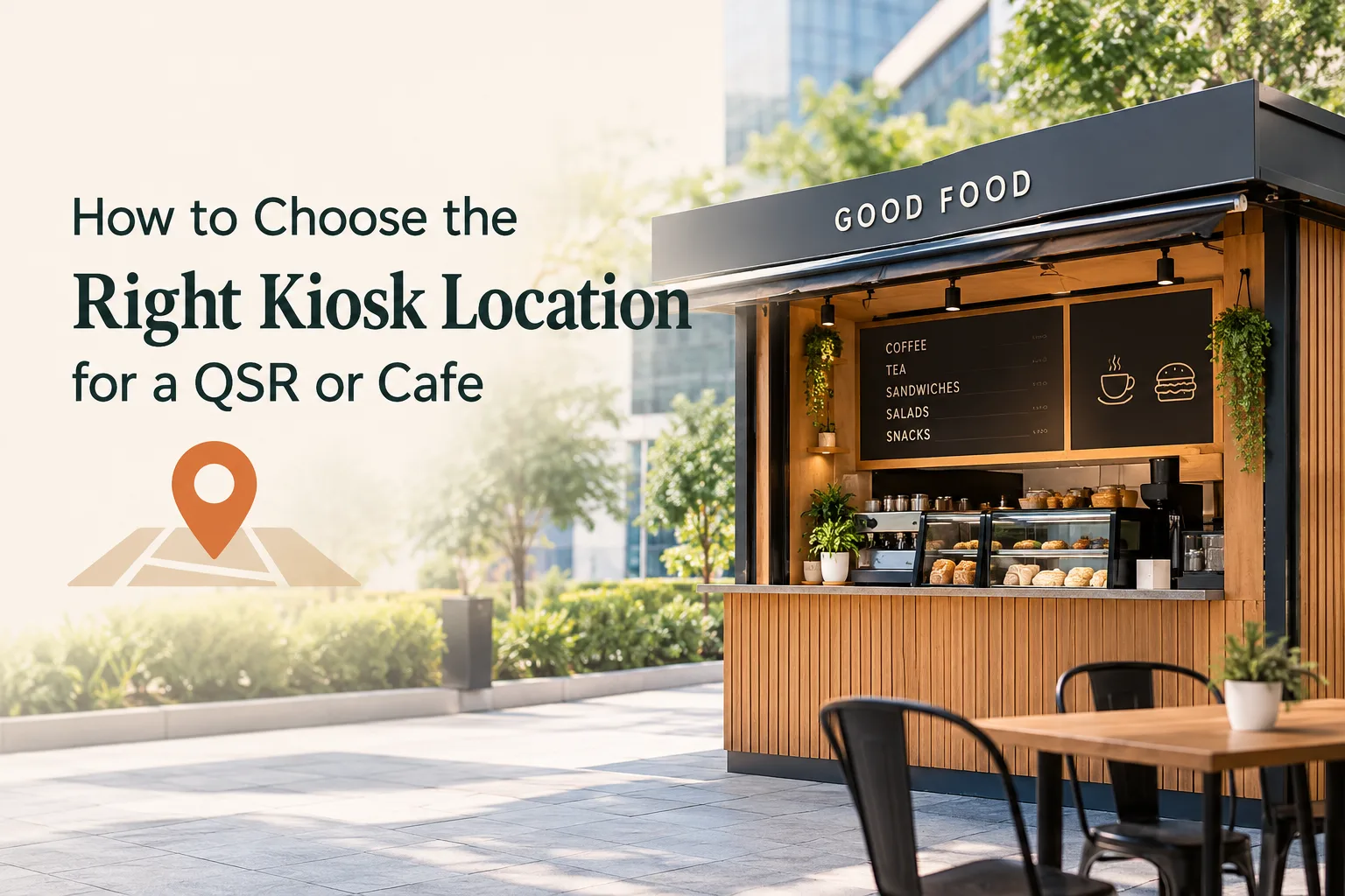 How to Choose the Right Kiosk Location for a QSR or Cafe