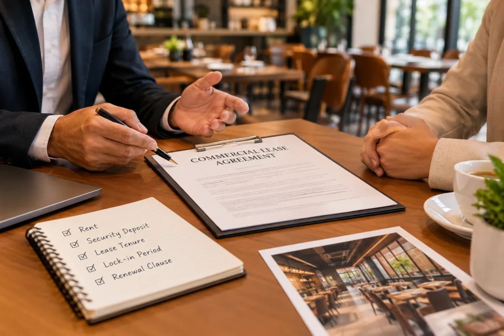 How to Negotiate Commercial Lease Terms for a Restaurant in India